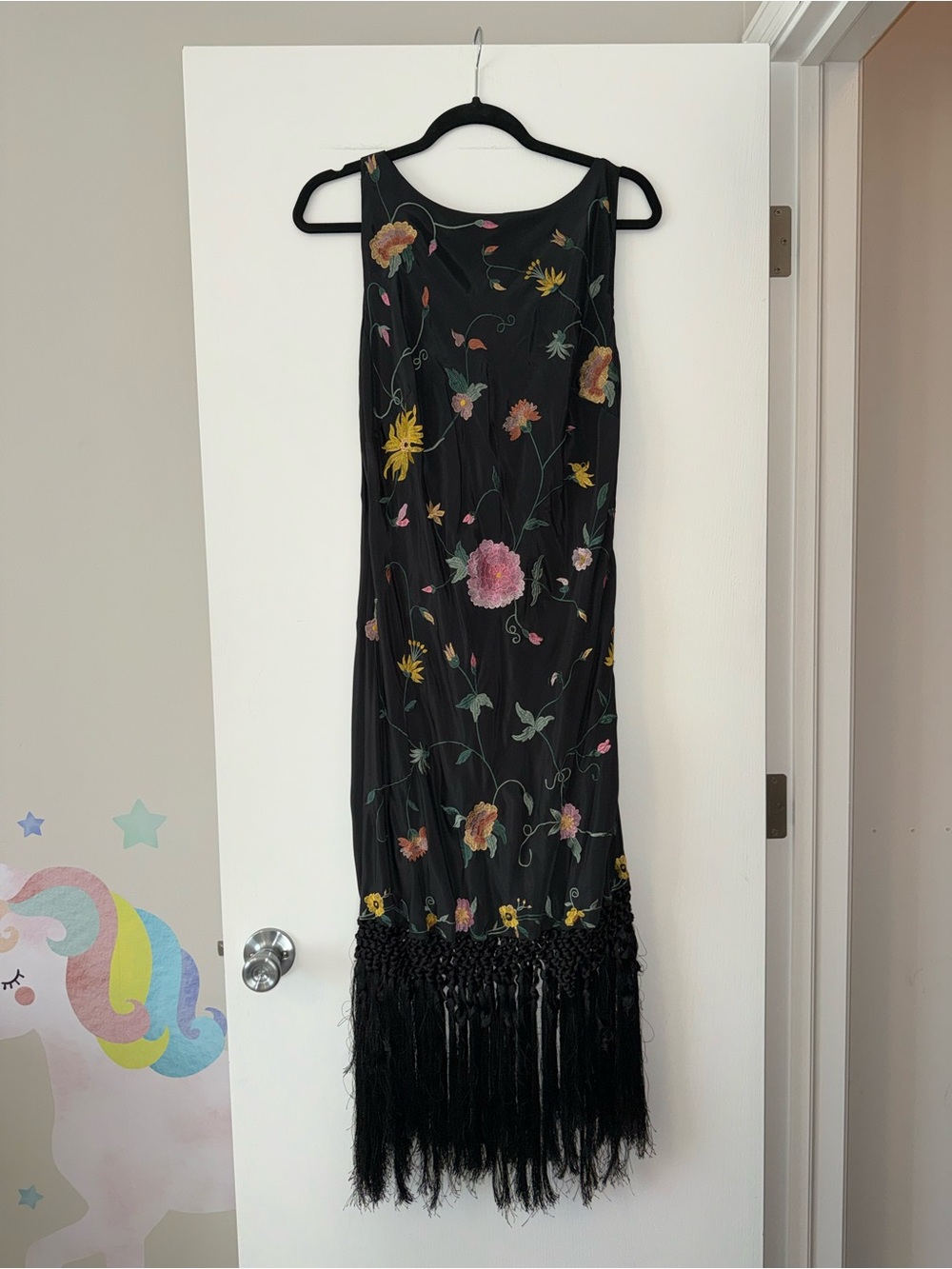 ASOS Design Fringe Slip Dress